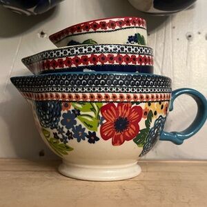 The Pioneer Woman Floral and Geometric Mixing Bowls